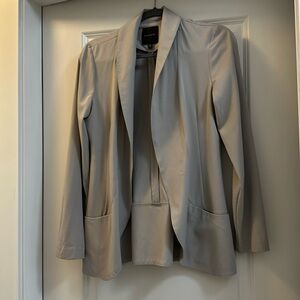 Tan unlined blazer